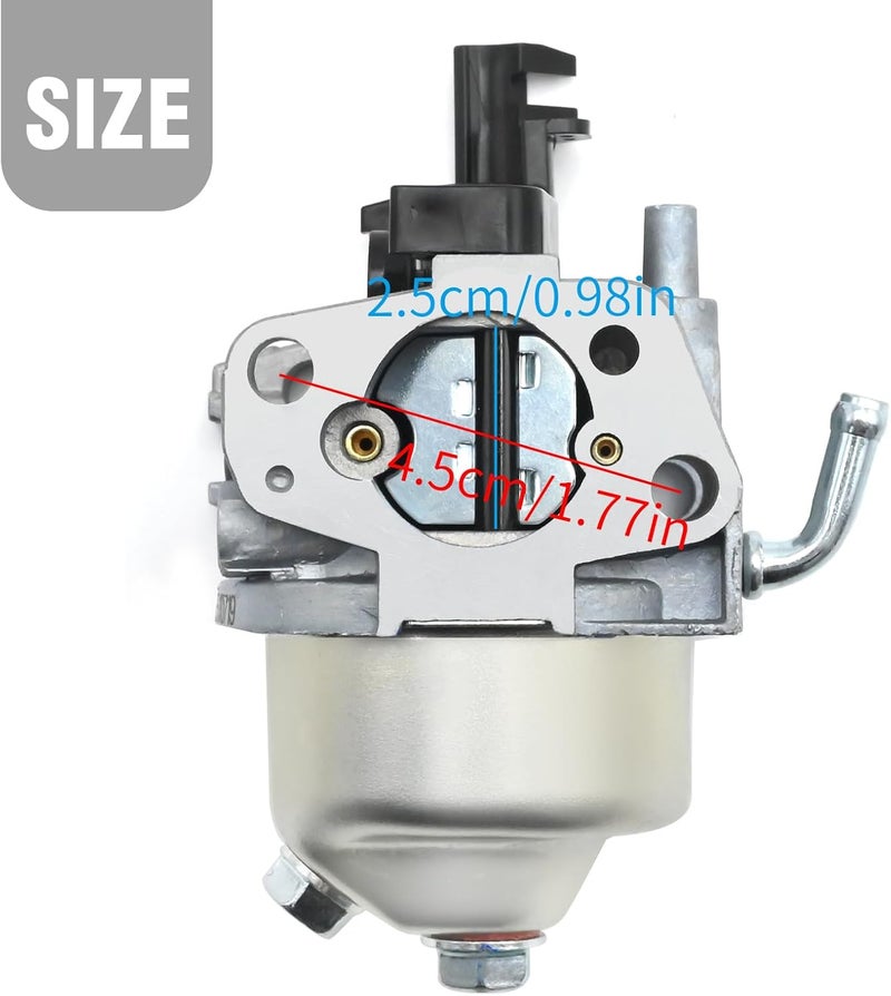 Anxingo Carburetor Replacement for 100424 27Ton 224cc Log Splitter Champion 25Ton Folsleine Balke Splitter with Gasket and Oil Filter, Replaces 27.131000.04, 27.131000.09 - Image 4